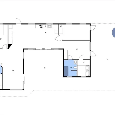Ln2043-hjorring-klittjornen-11 別荘 Kærsgård Strand